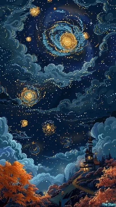 澳门开奖魔幻星空夜景